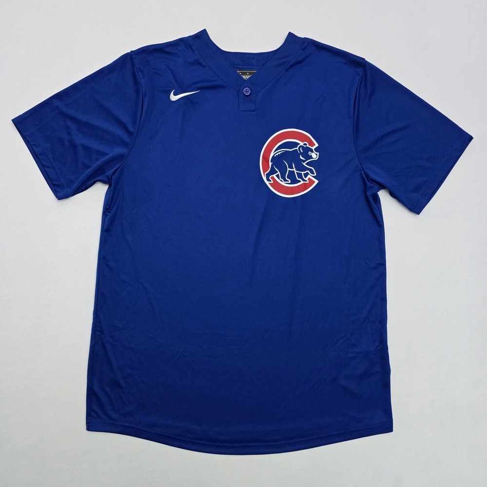 Nike Chicago Cubs #11 MLB Batting Practice Jersey Blue Mens Medium N383-4EW